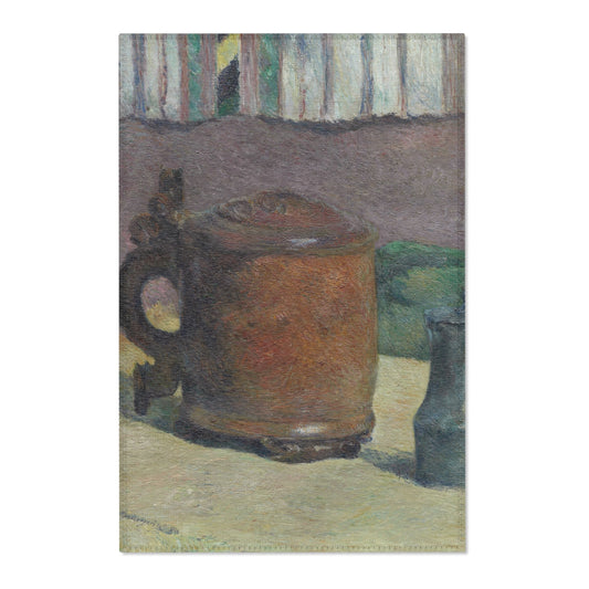 Still Life: Wood Tankard — Gauguin Area Rug