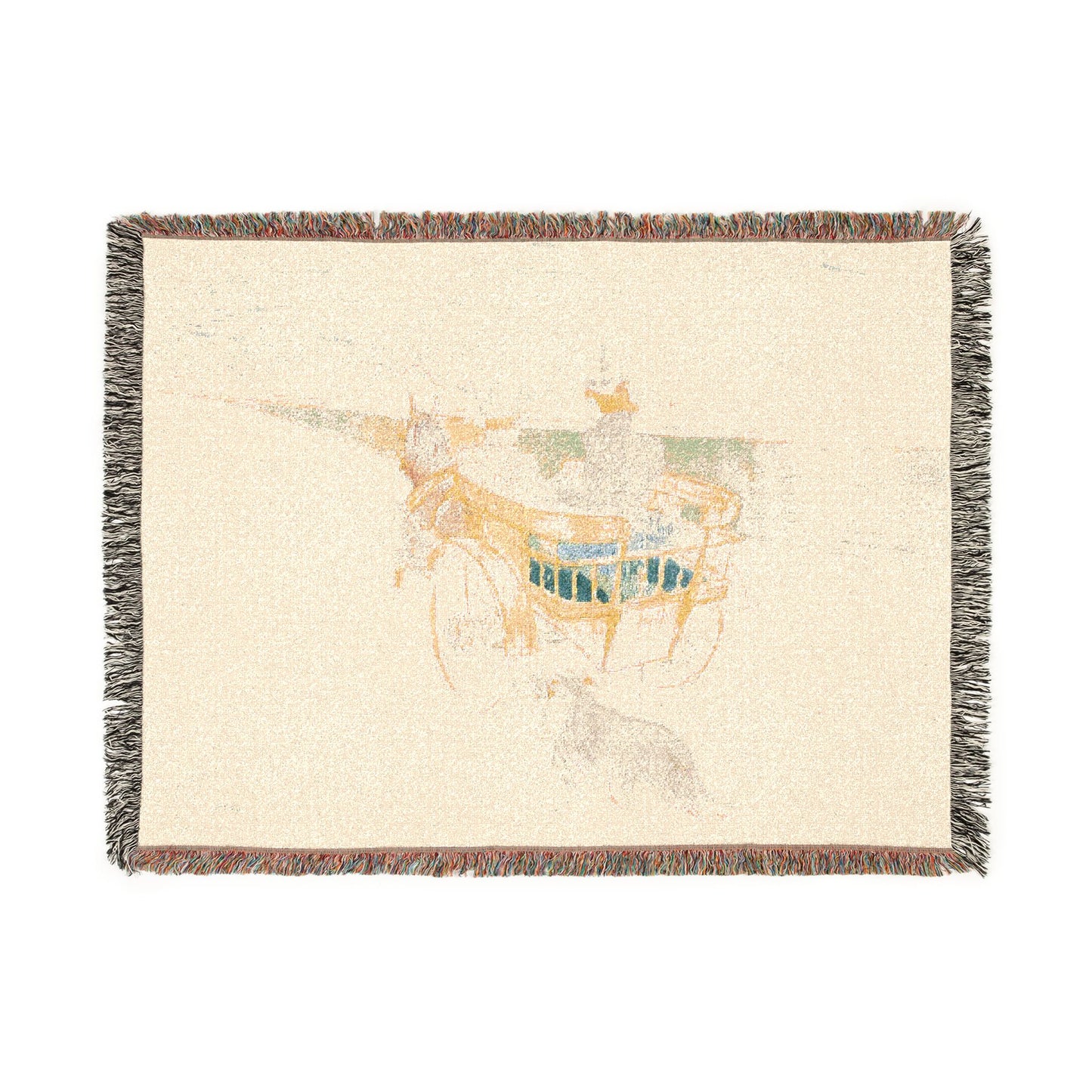 Henri de Toulouse-Lautrec - A Drive in the Country | Woven Tapestry Blanket