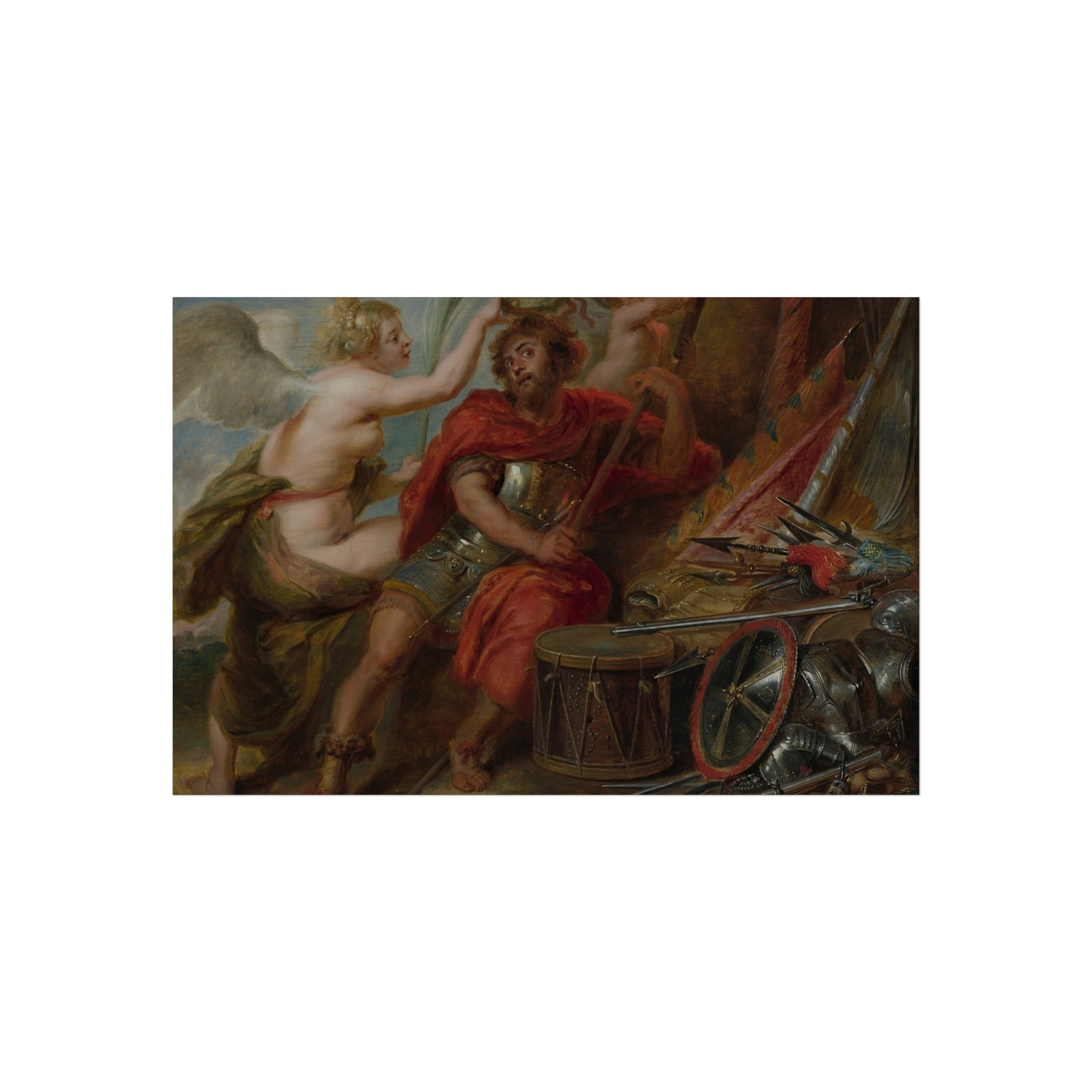 Follower of Peter Paul Rubens - The Apotheosis of the Hero | Fine Art Poster