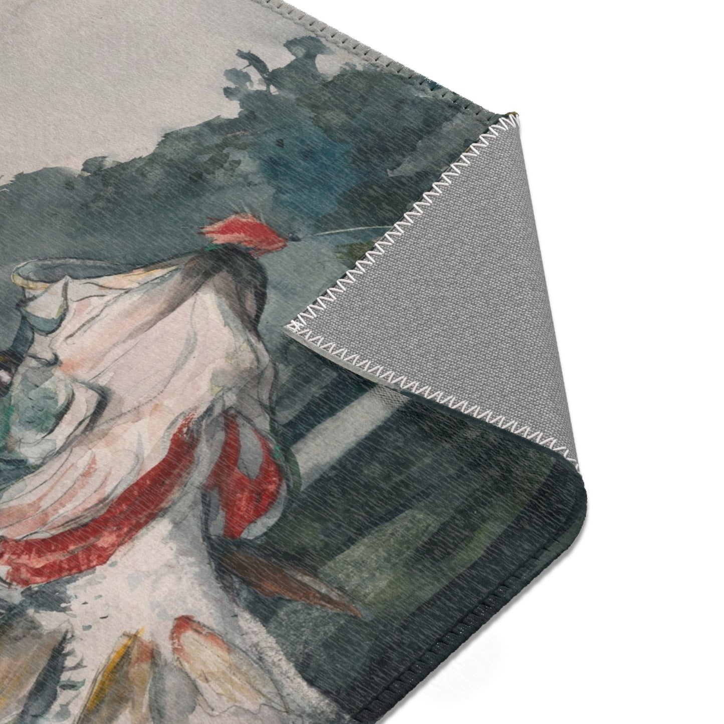 Winslow Homer - Life-Size Black Bass | Area Rug