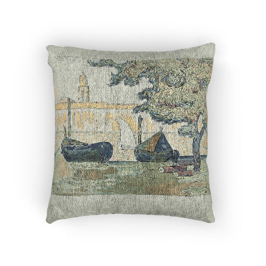 The Port of St. Tropez II — Signac Pillow