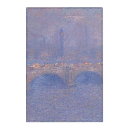 Waterloo Bridge, Sunlight Effect — Monet Area Rug