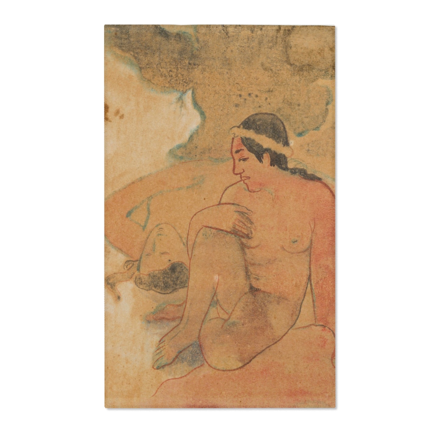 Paul Gauguin - Aha oe feii (What! Are You Jealous ) | Area Rug