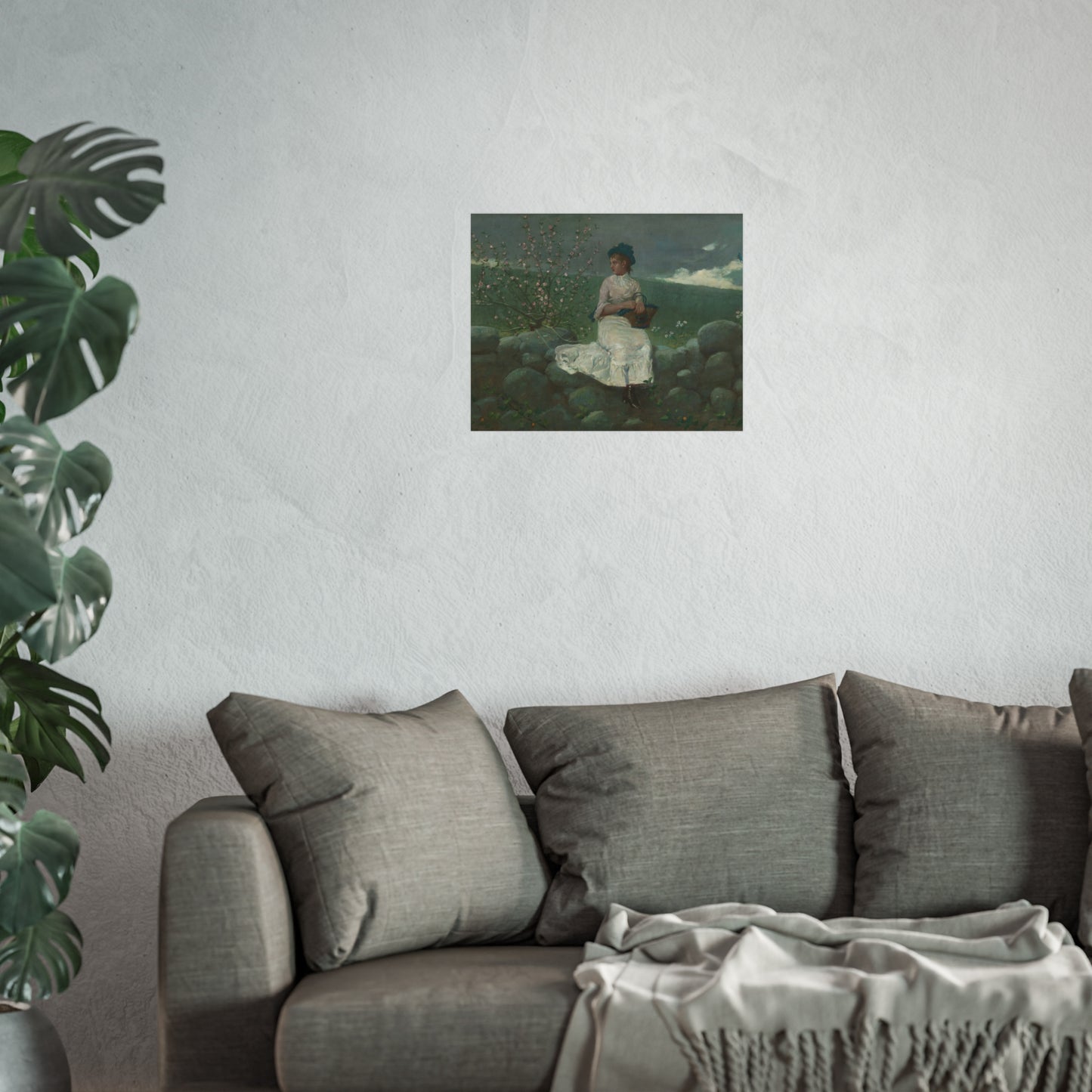 Winslow Homer - Peach Blossoms | Fine Art Poster