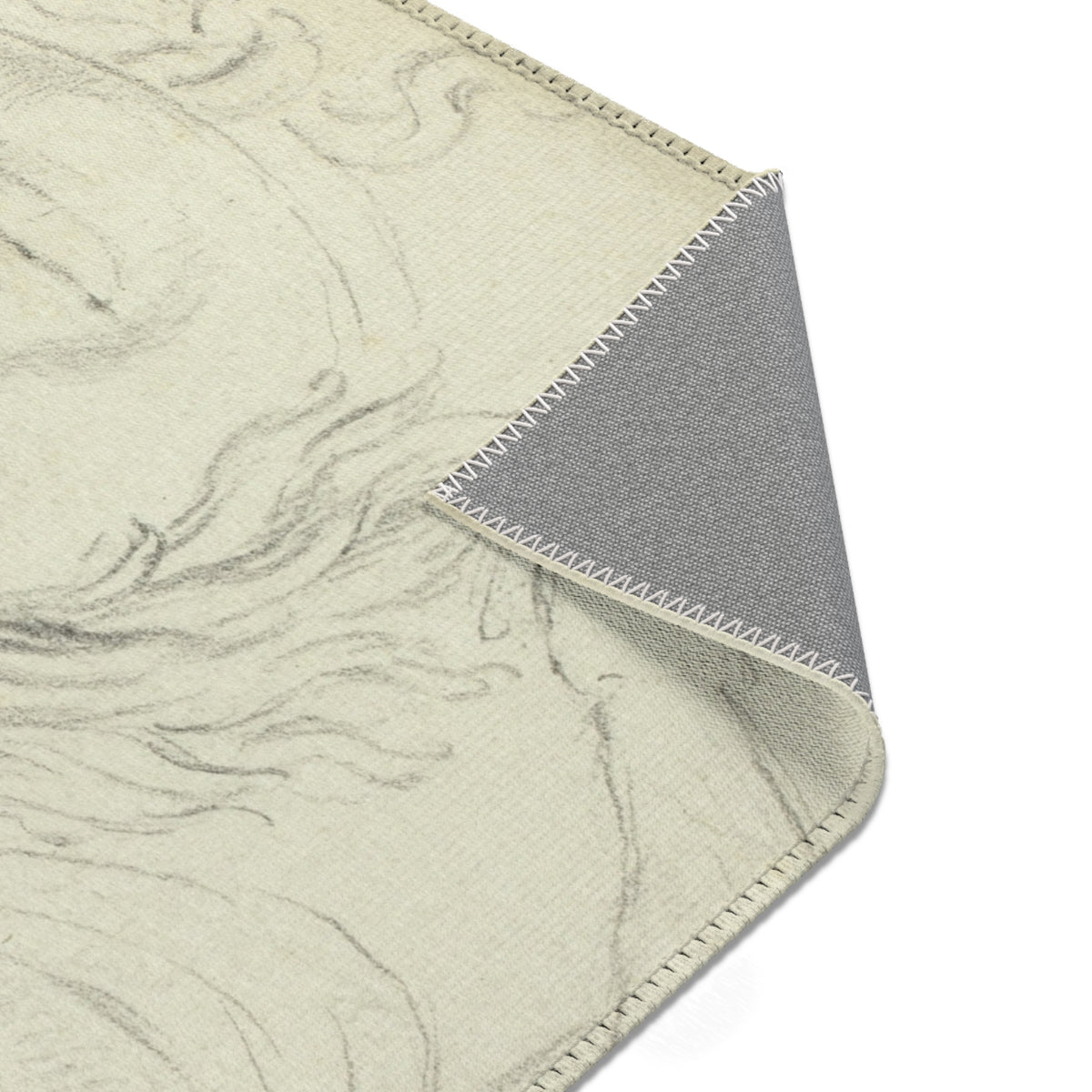 Perseus and the Gorgon's Head (style of David) Area Rug