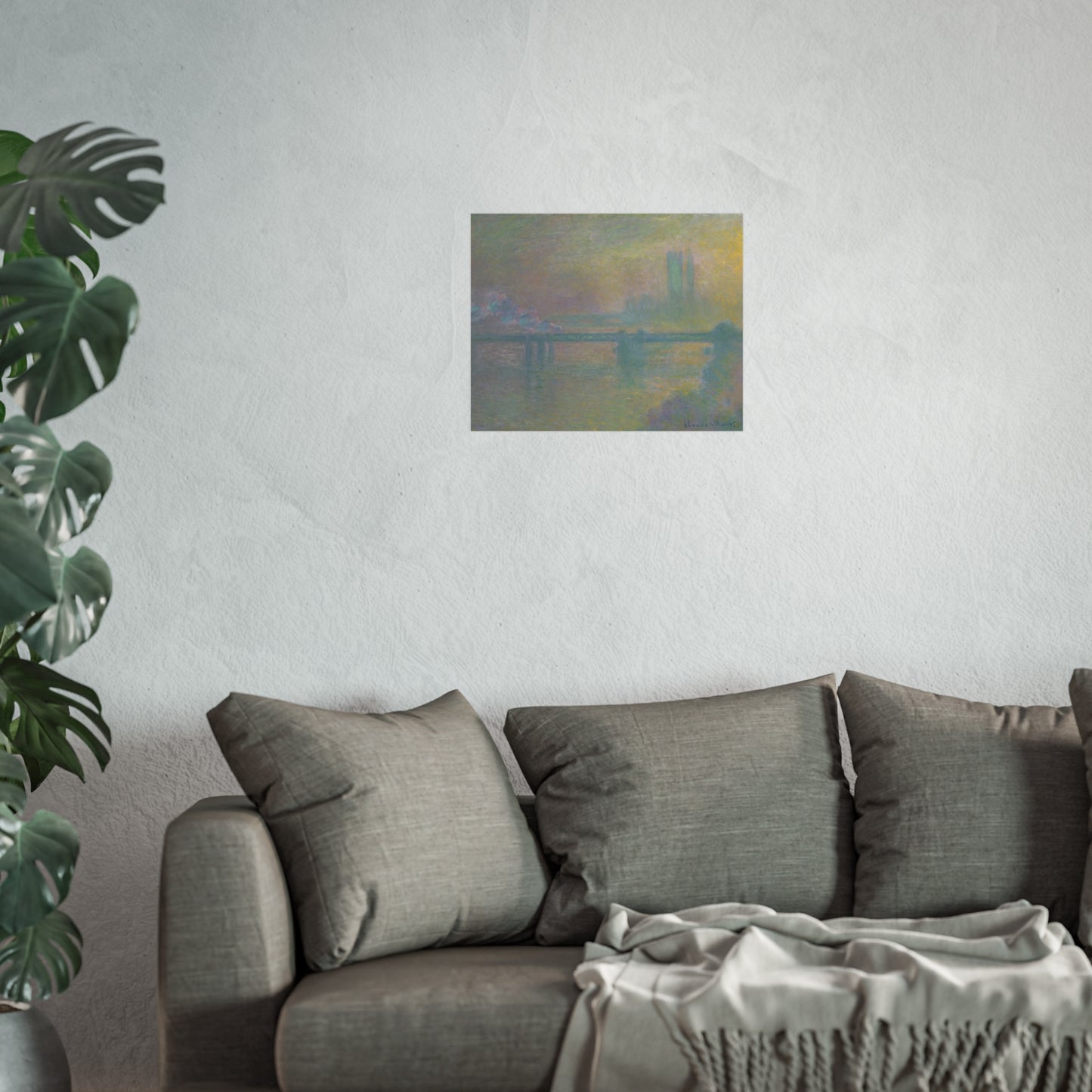 Claude Monet - Charing Cross Bridge, London | Fine Art Poster