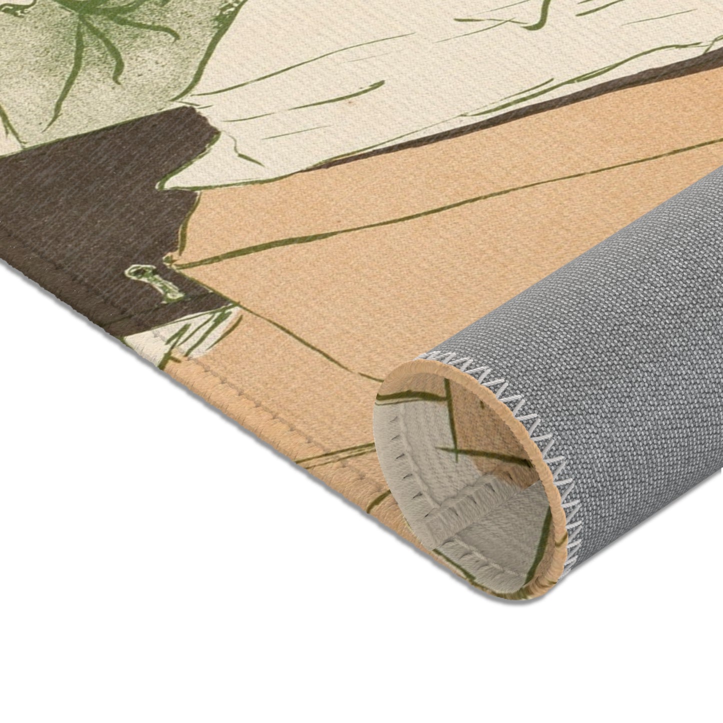 Henri de Toulouse-Lautrec - Cover for the first album of L'Estampe originale | Area Rug
