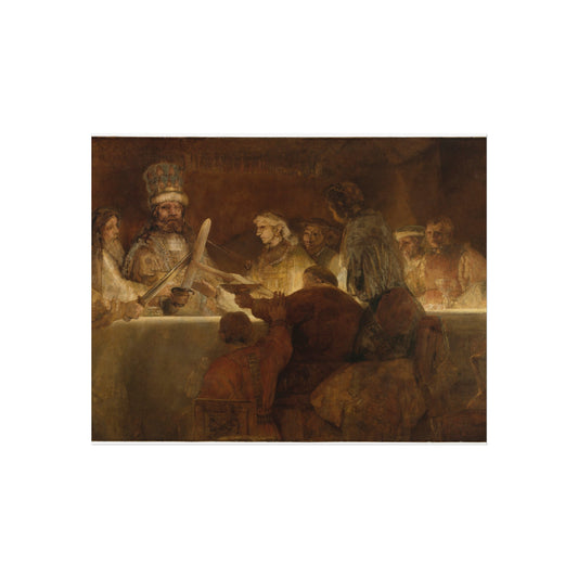 The Conspiracy of Claudius Civilis — Rembrandt van Rijn Fine Art Poster