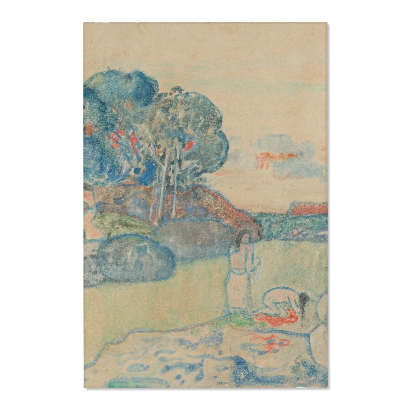 Paul Gauguin - Tahitian Landscape | Area Rug