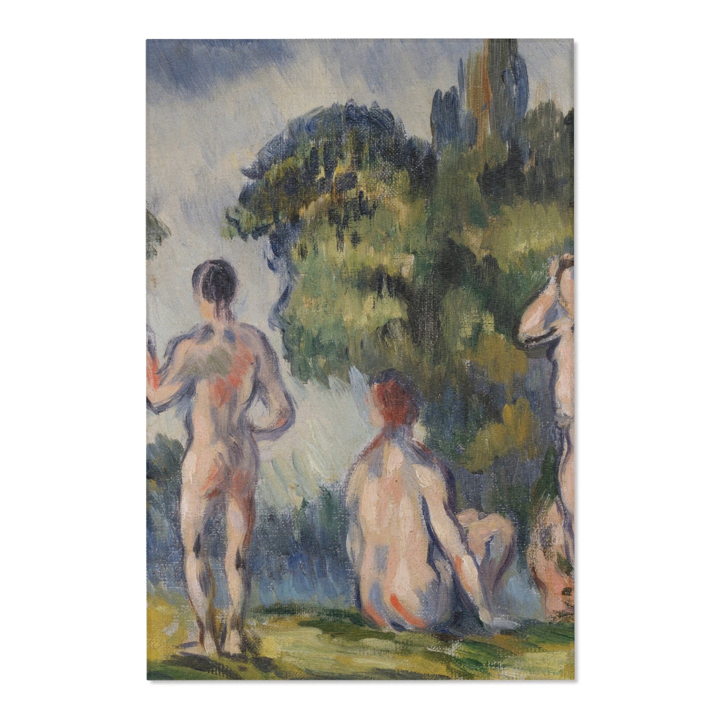 Paul Cezanne - Bathers | Area Rug
