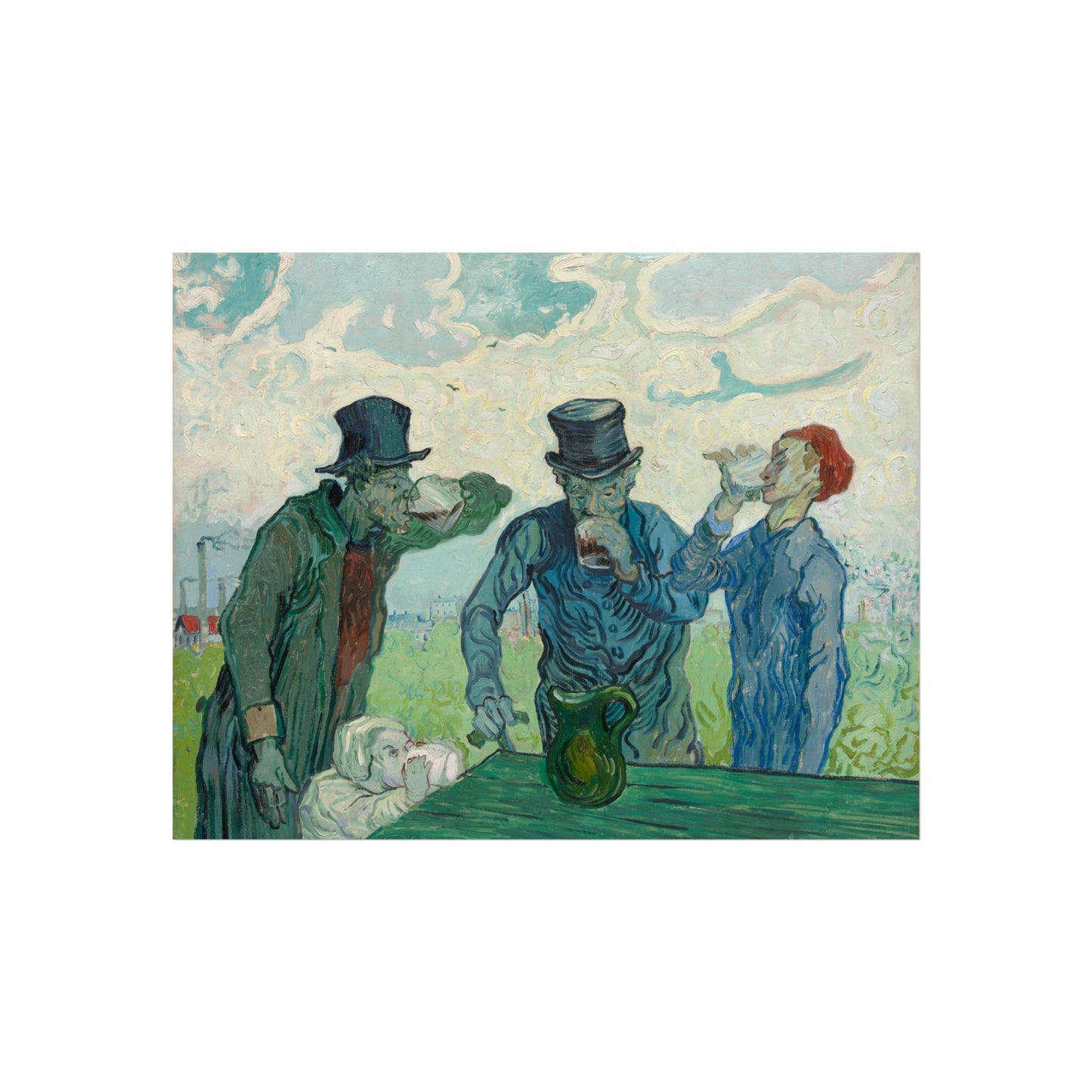 Vincent van Gogh - The Drinkers | Fine Art Poster