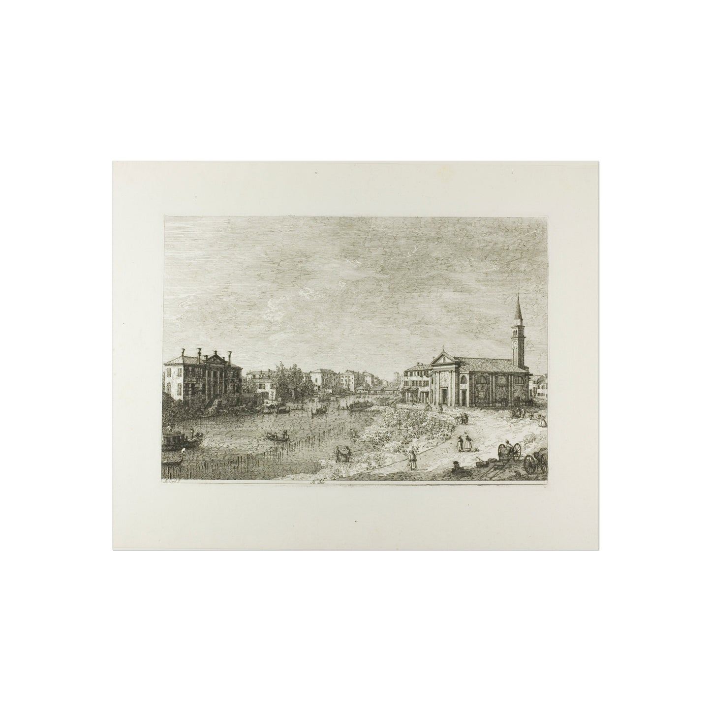 Canaletto - Al Dolo, from Vedute | Fine Art Poster