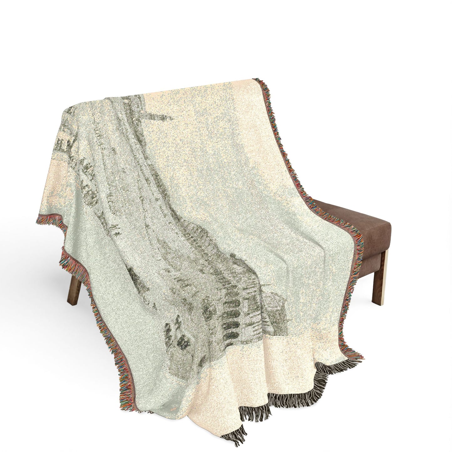 Canaletto - Prà della Valle, from Vedute | Woven Tapestry Blanket