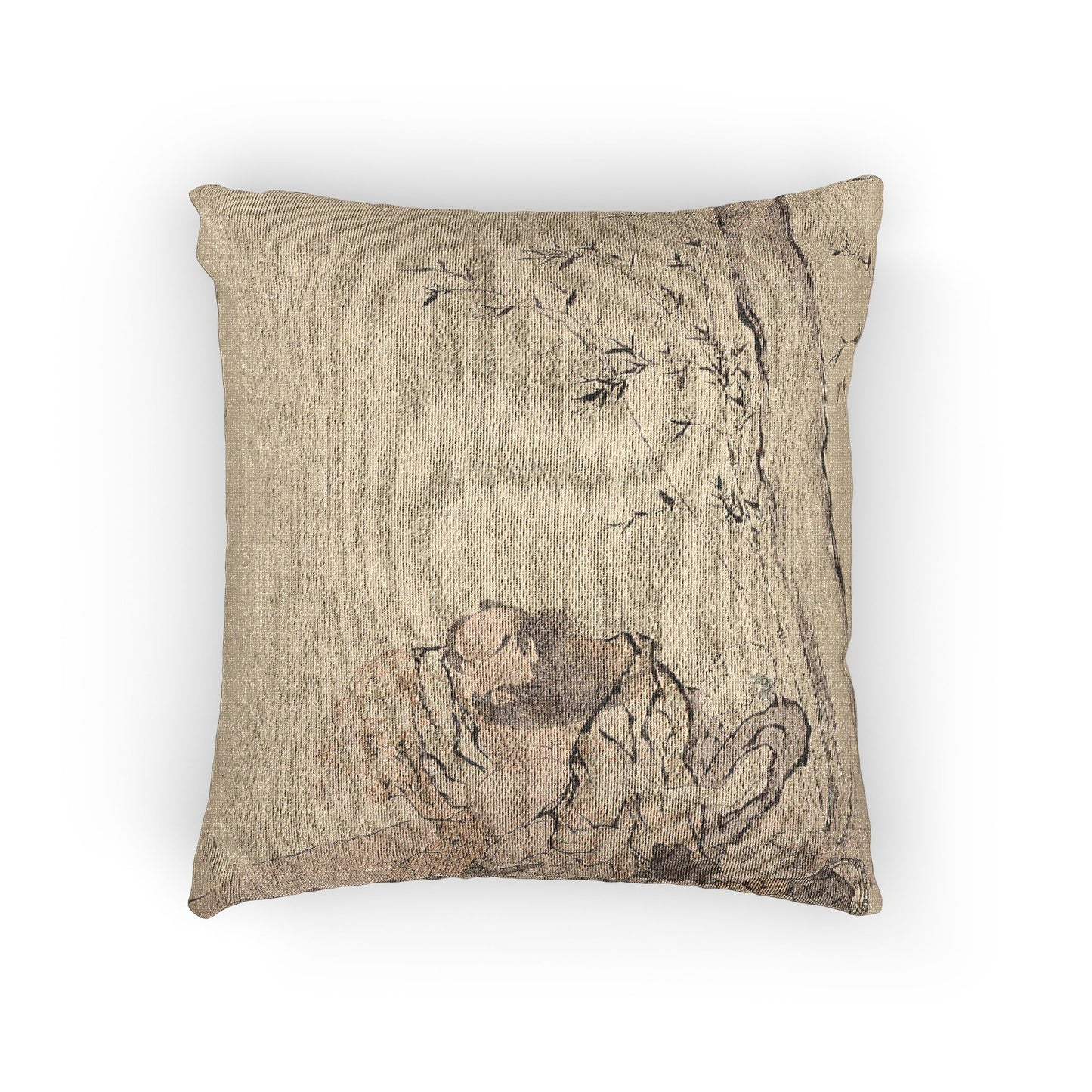 098_zhong-kui-supported-by-ghosts | Woven Pillow
