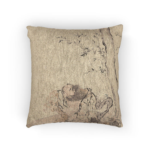 Zhong Kui Supported by Ghosts Pillow
