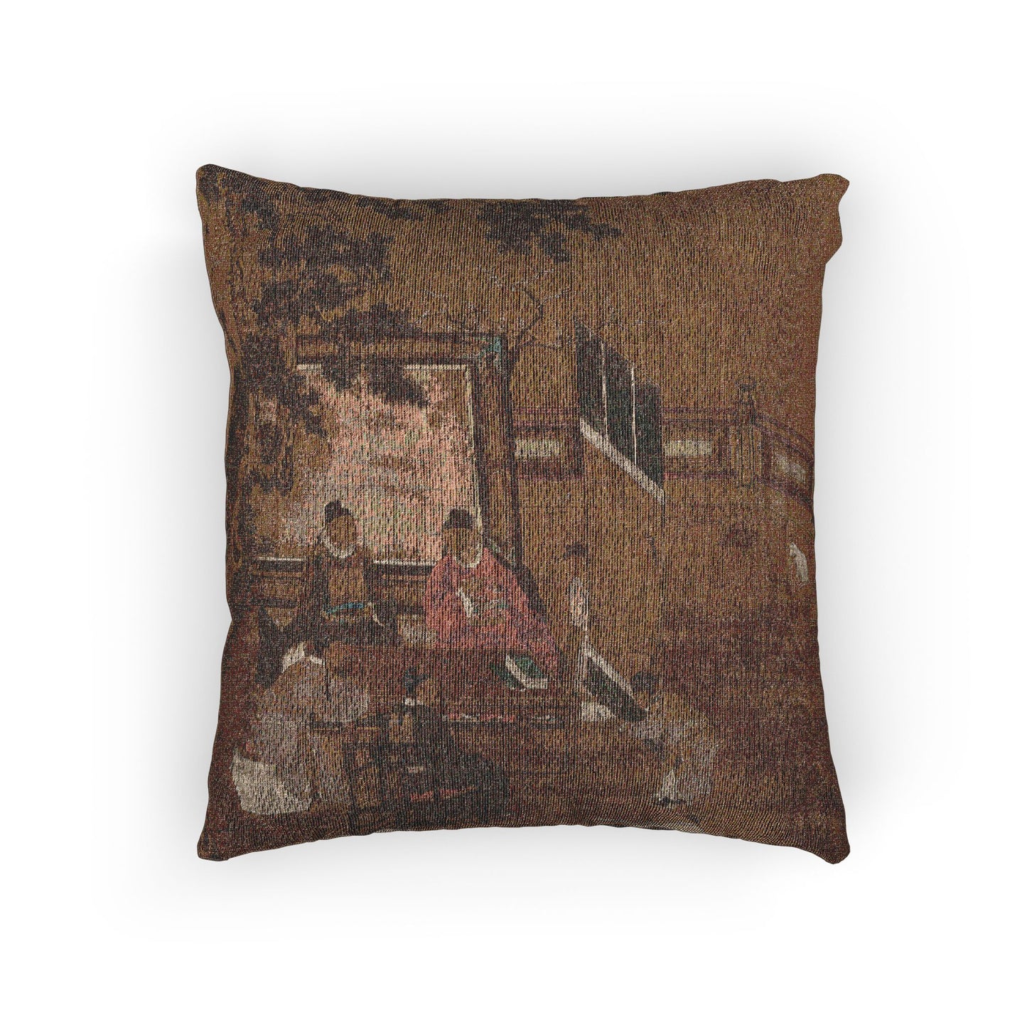 056_the-four-accomplishments-painting | Woven Pillow