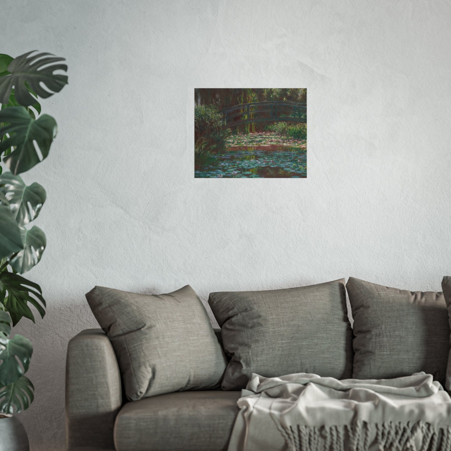 Claude Monet - Water Lily Pond | Fine Art Poster