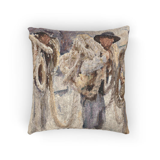 Workmen at Carrara — Sargent Pillow