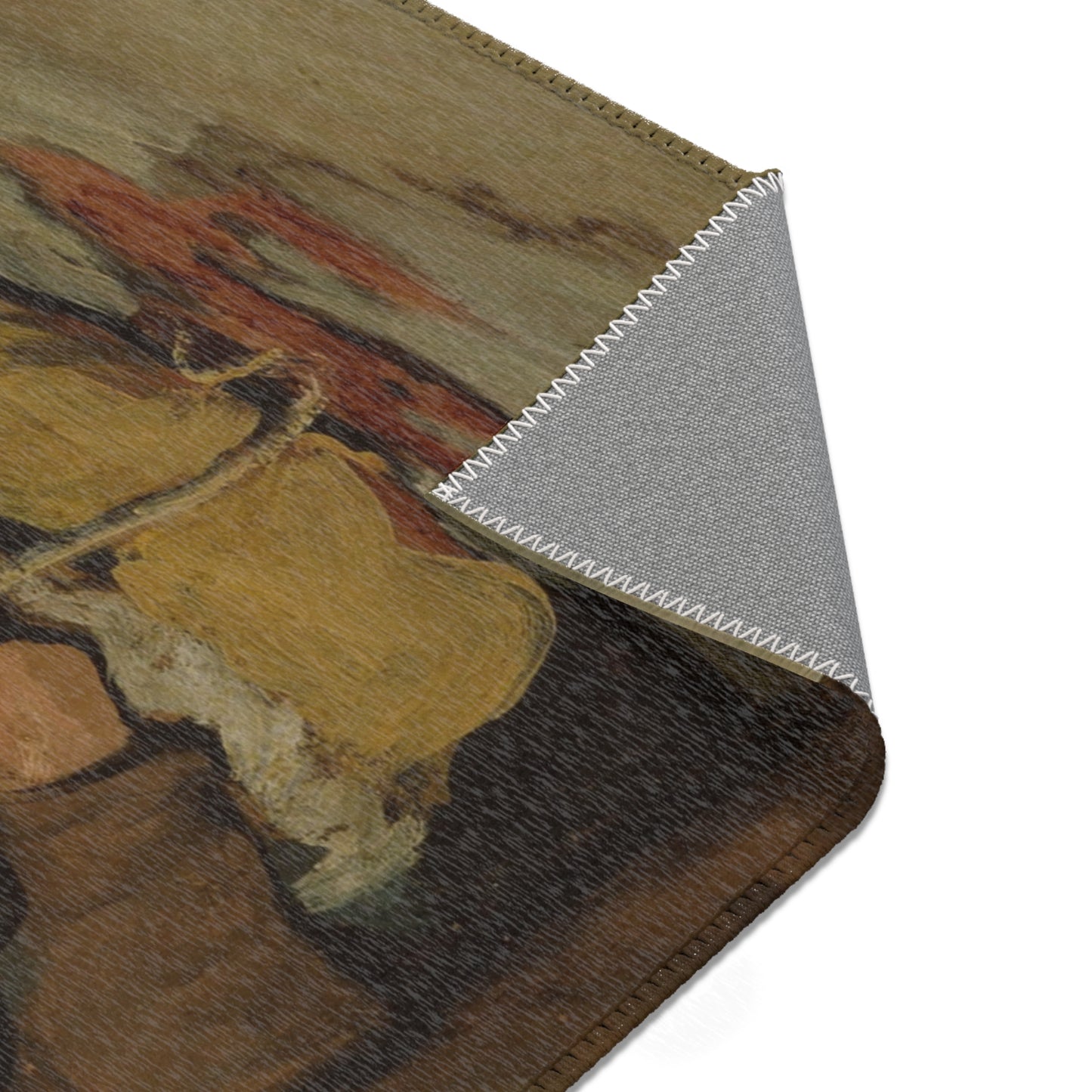Francisco José de Goya y Lucientes - Friar Pedro Binds El Maragato with a Rope | Area Rug