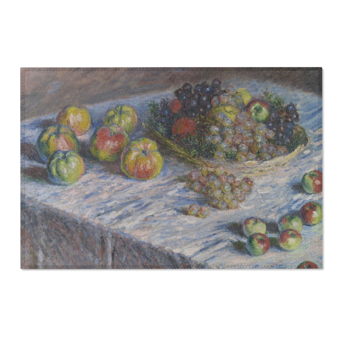 Claude Monet - Apples and Grapes | Area Rug