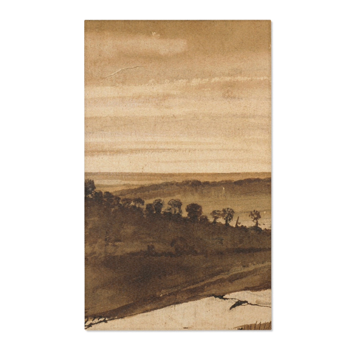 Panorama from the Sasso — Lorrain Area Rug