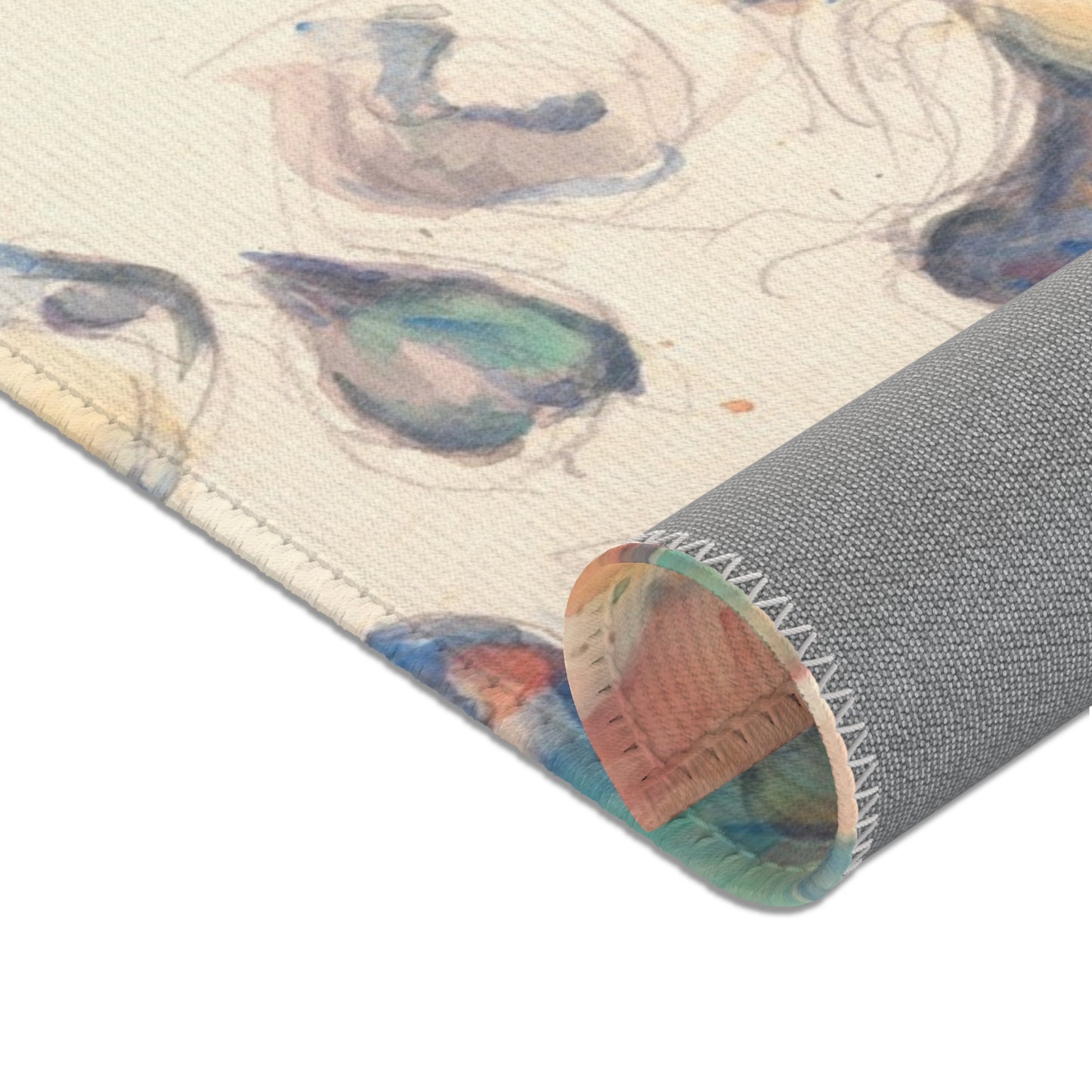 Paul Cezanne - The Three Skulls | Area Rug