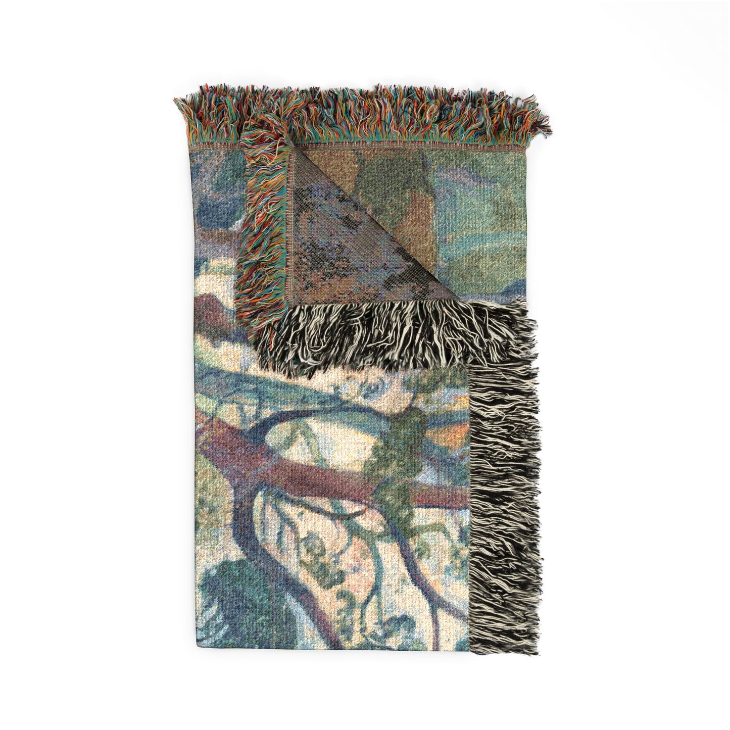 Paul Gauguin - Te raau rahi (The Big Tree) | Woven Tapestry Blanket