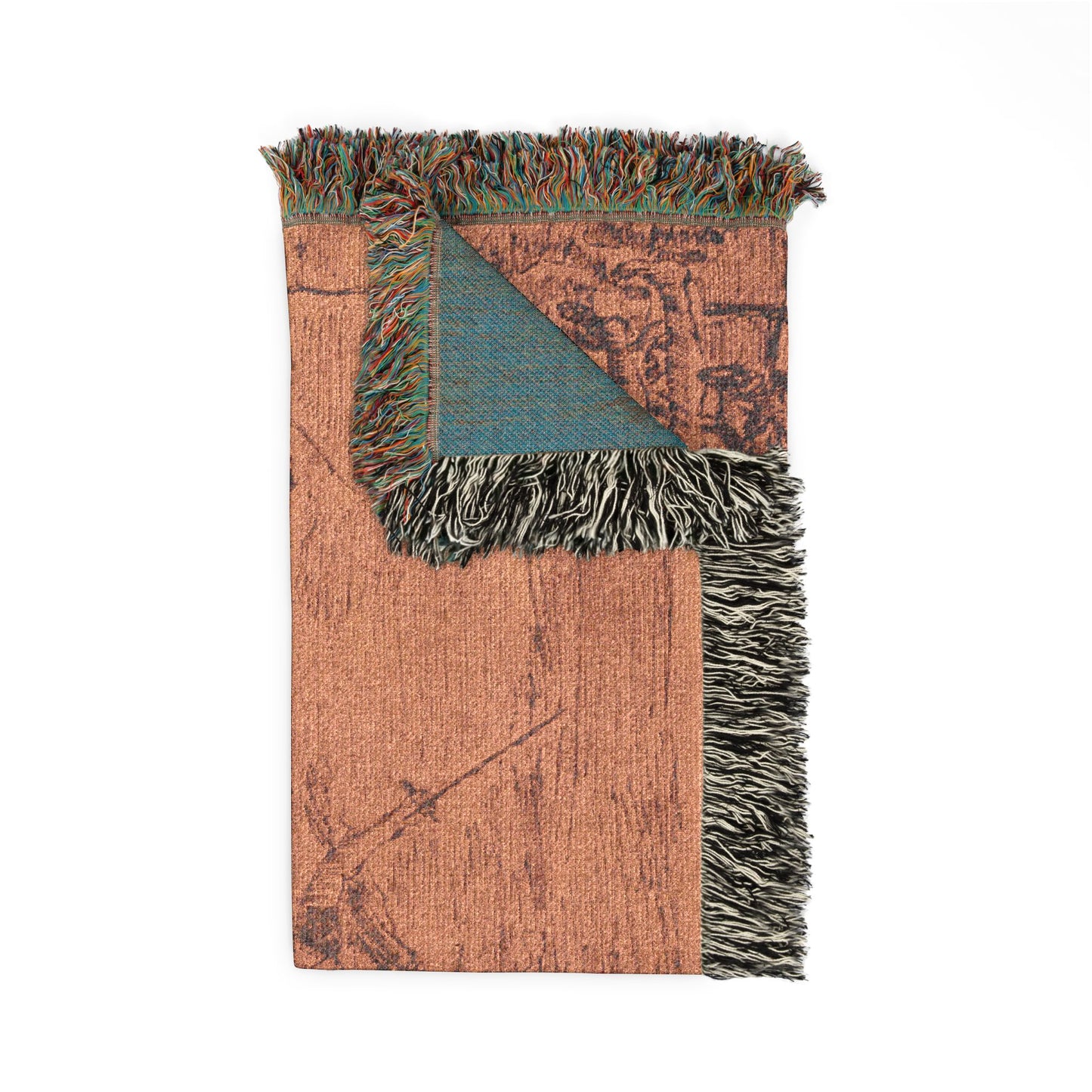 The War Woven Throw Blanket