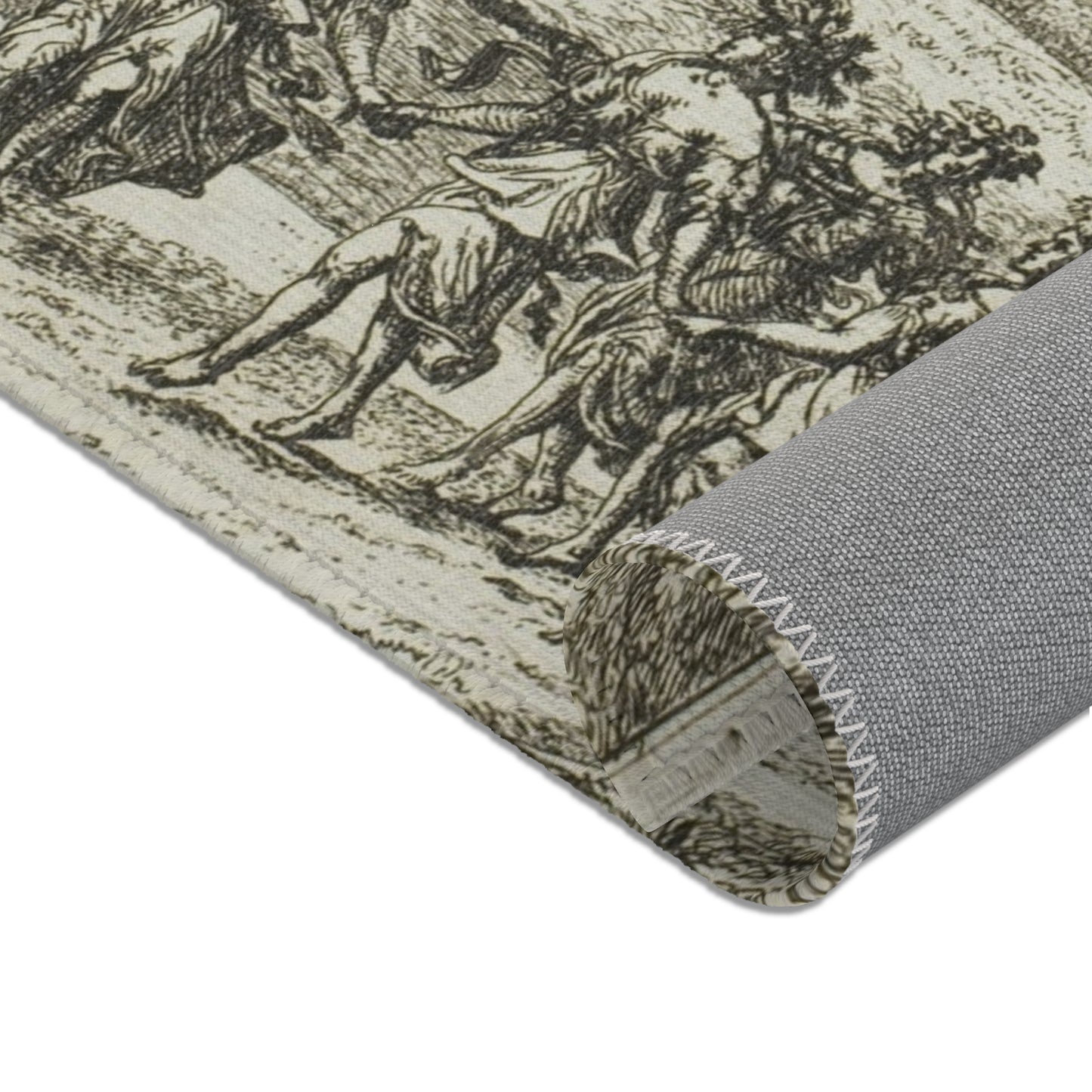 Claude Lorrain - Time, Apollo and the Seasons | Area Rug