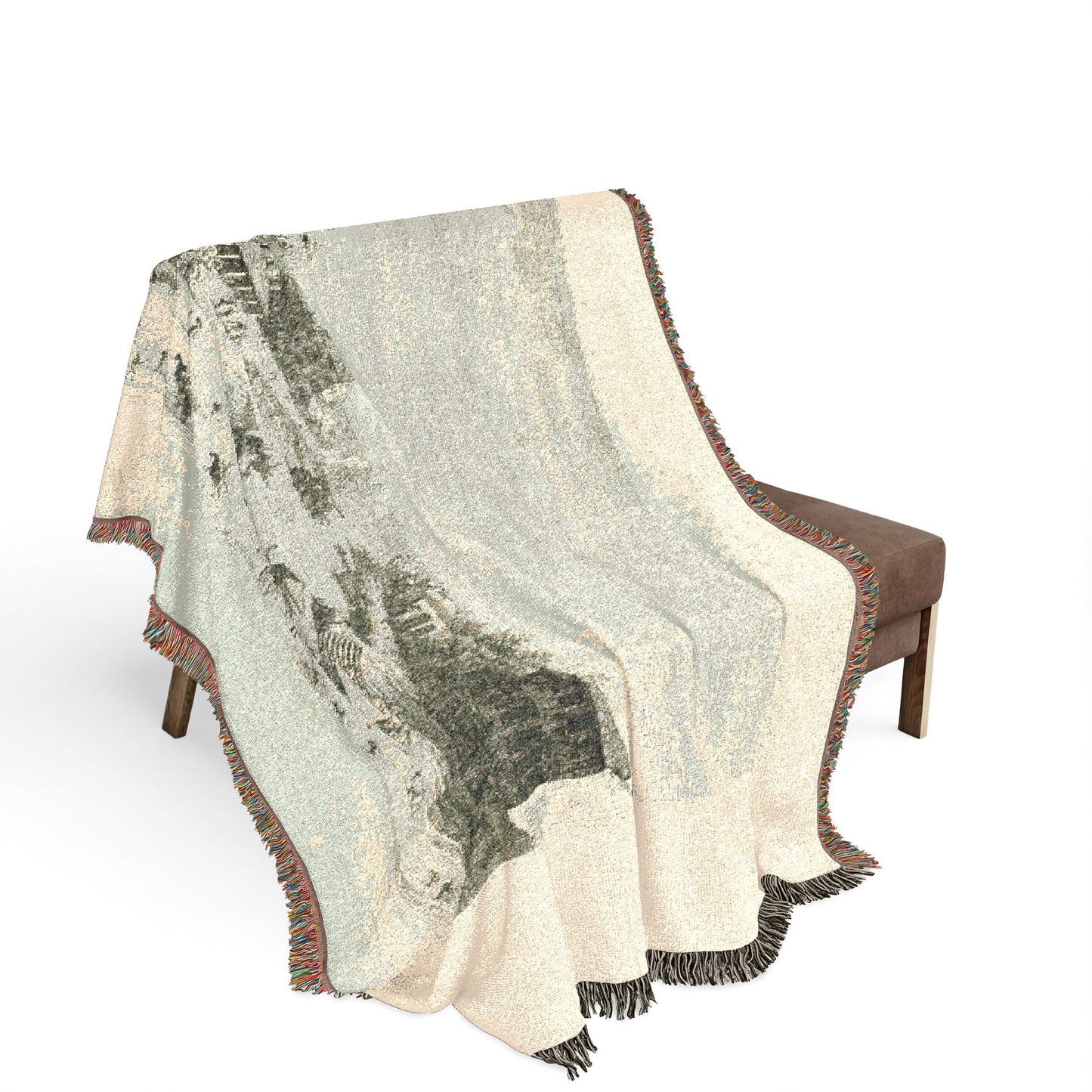 Canaletto - Mestre, from Vedute | Woven Tapestry Blanket