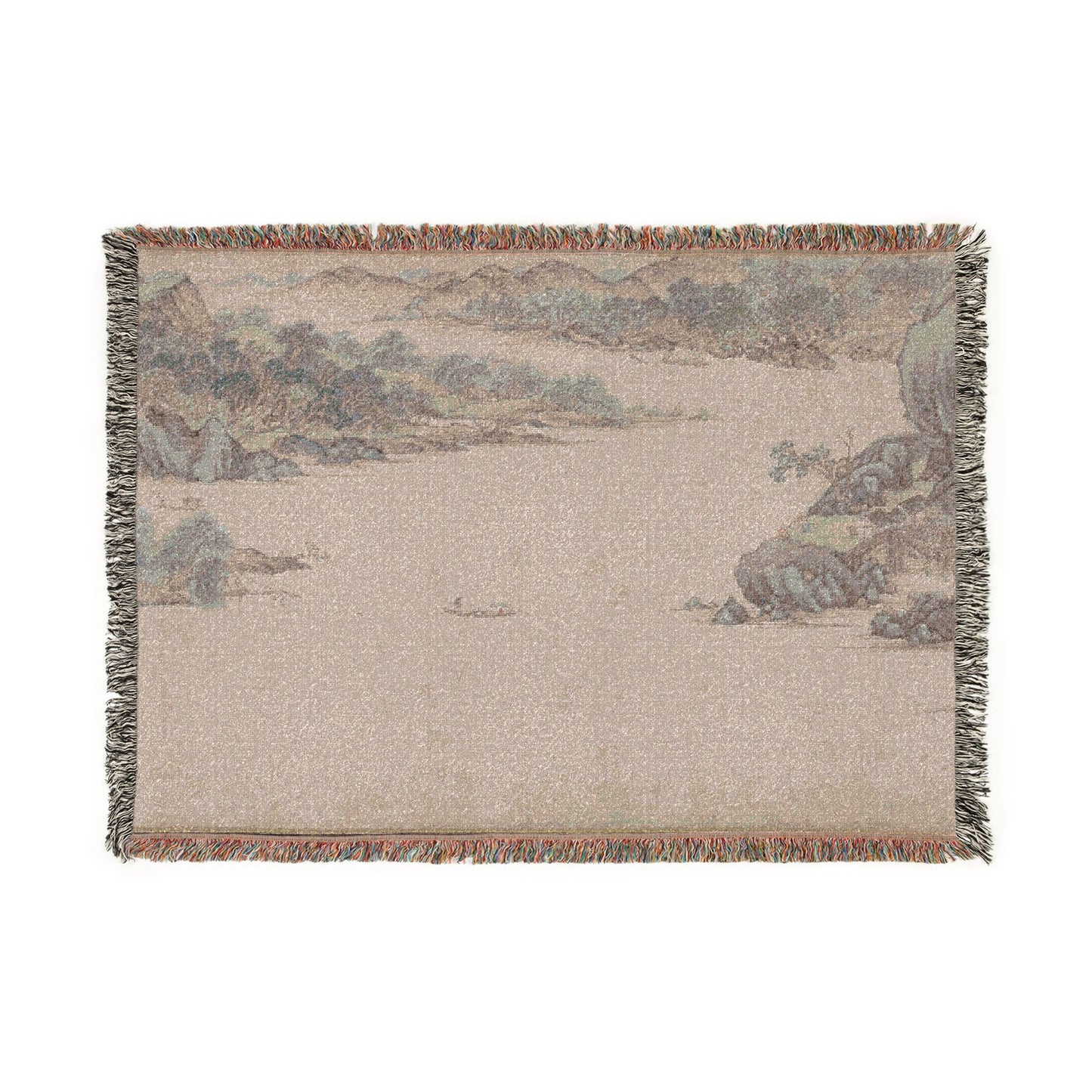 104_greeting-the-spring | Woven Tapestry Blanket