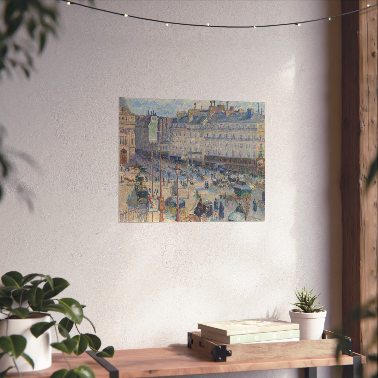 Camille Pissarro - The Place du Havre, Paris | Fine Art Poster