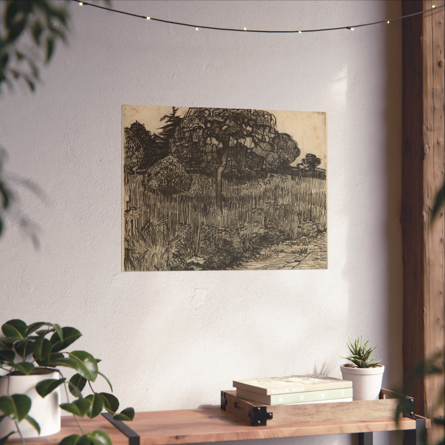 Vincent van Gogh - Weeping Tree | Fine Art Poster