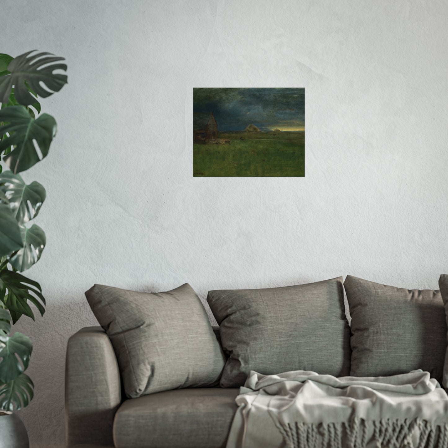 George Inness - The Lonely Farm, Nantucket | Fine Art Poster