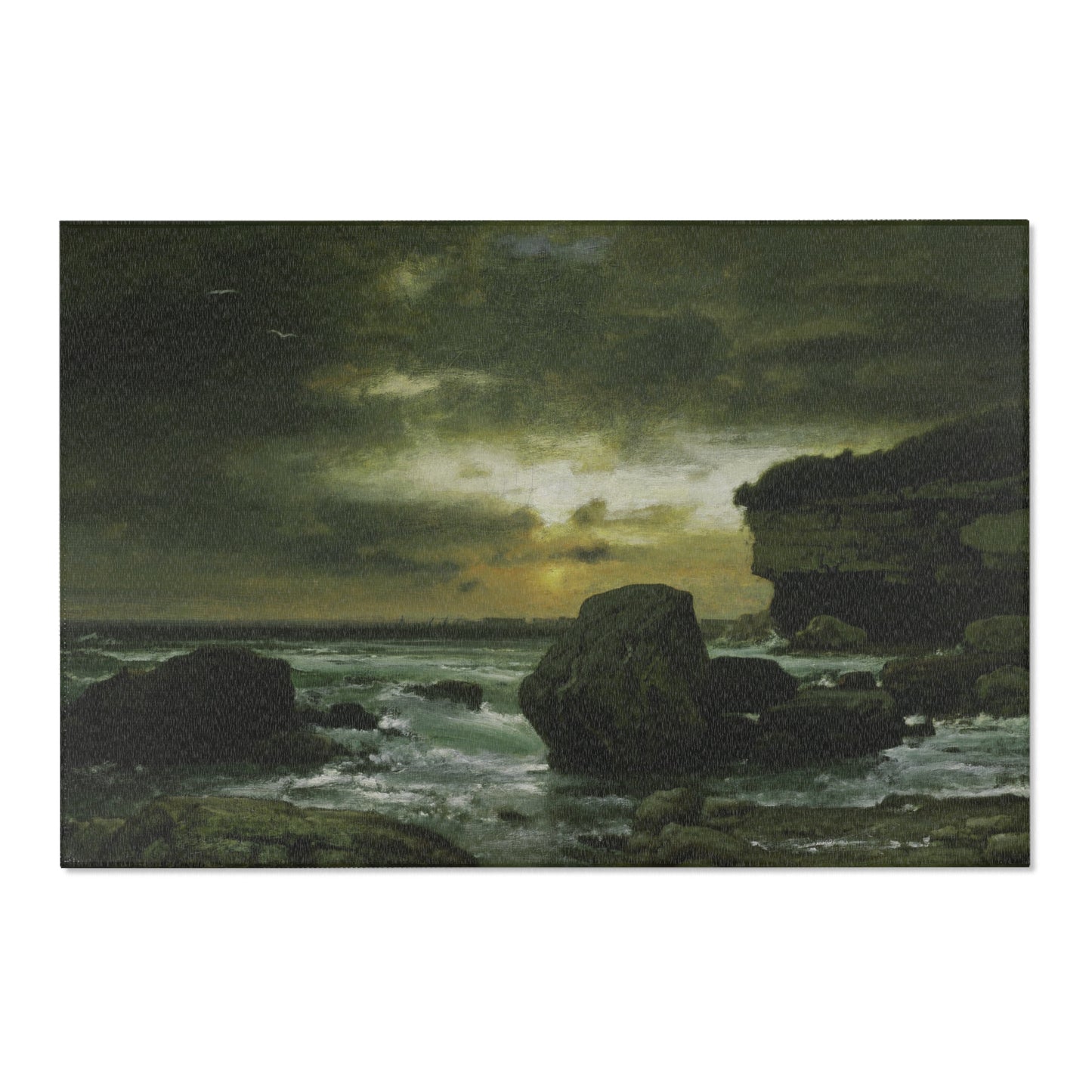 George Inness - A Marine | Area Rug