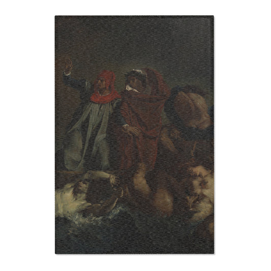 Dante's Bark (after Delacroix) Area Rug
