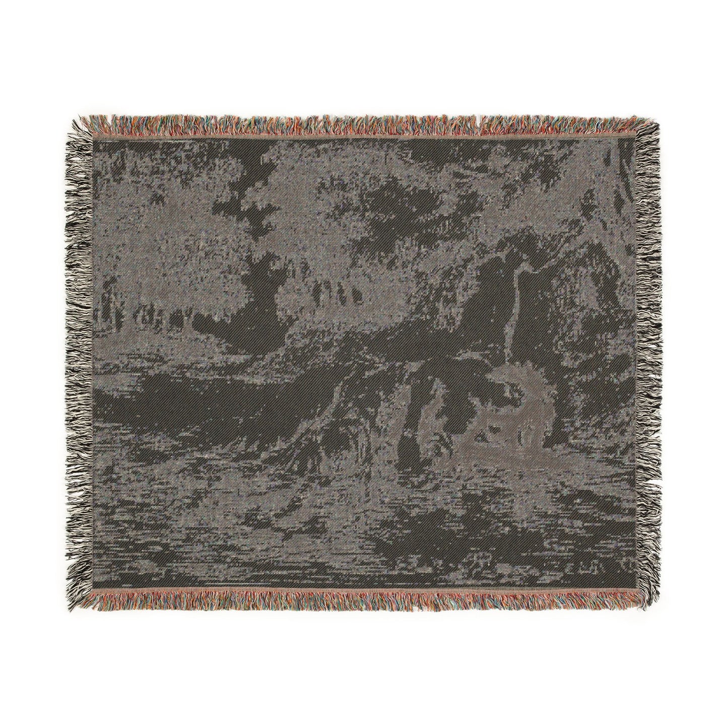 Eugène Delacroix - Ophelia's Death | Woven Tapestry Blanket