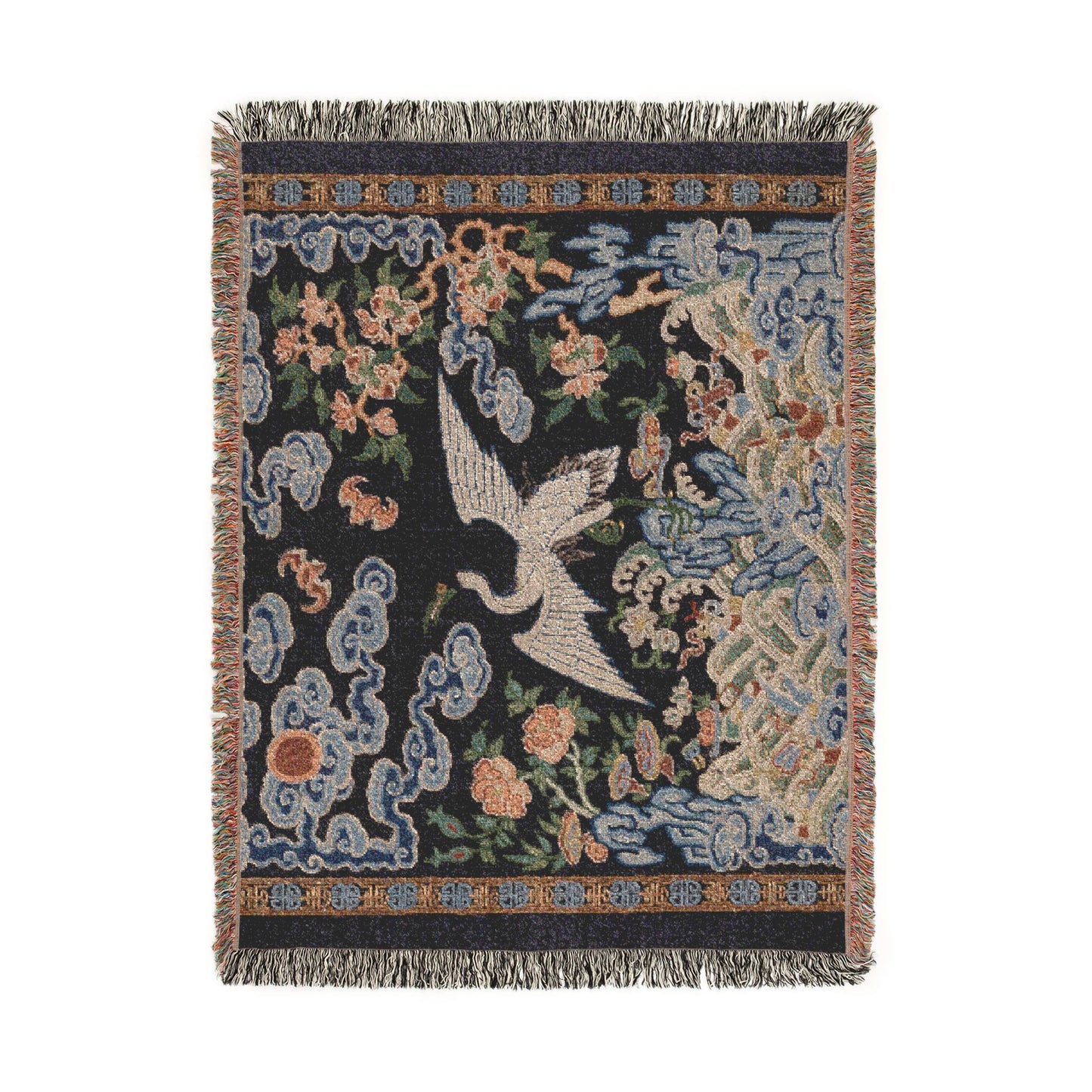123_buzi-court-rank-badge | Woven Tapestry Blanket