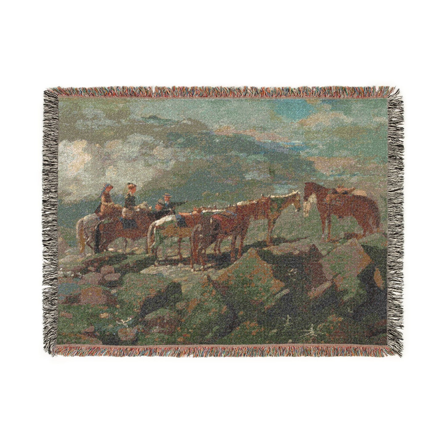 Winslow Homer - Mount Washington | Woven Tapestry Blanket