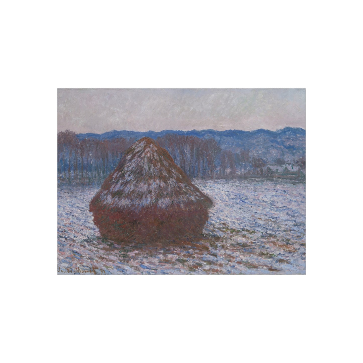 Claude Monet - Stack of Wheat | Fine Art Poster