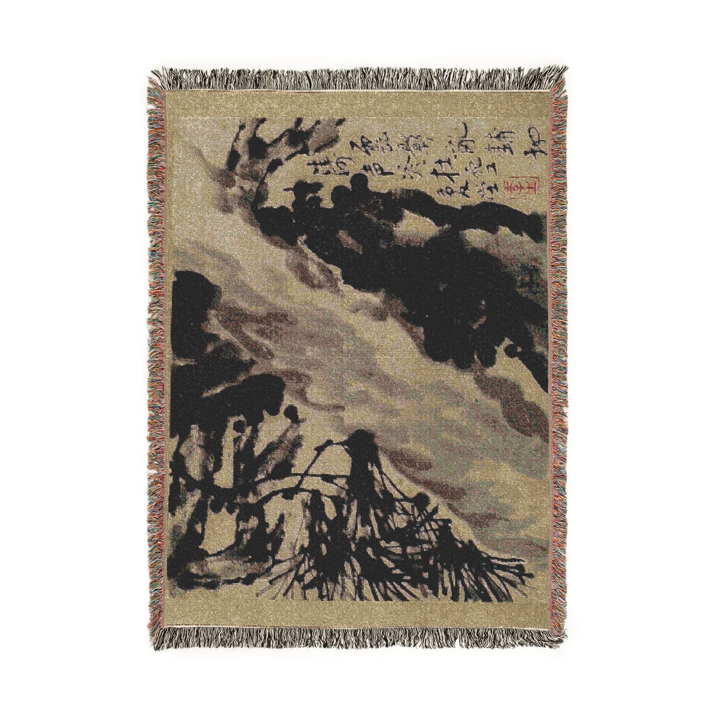 030_birds-flowers-and-insects | Woven Tapestry Blanket