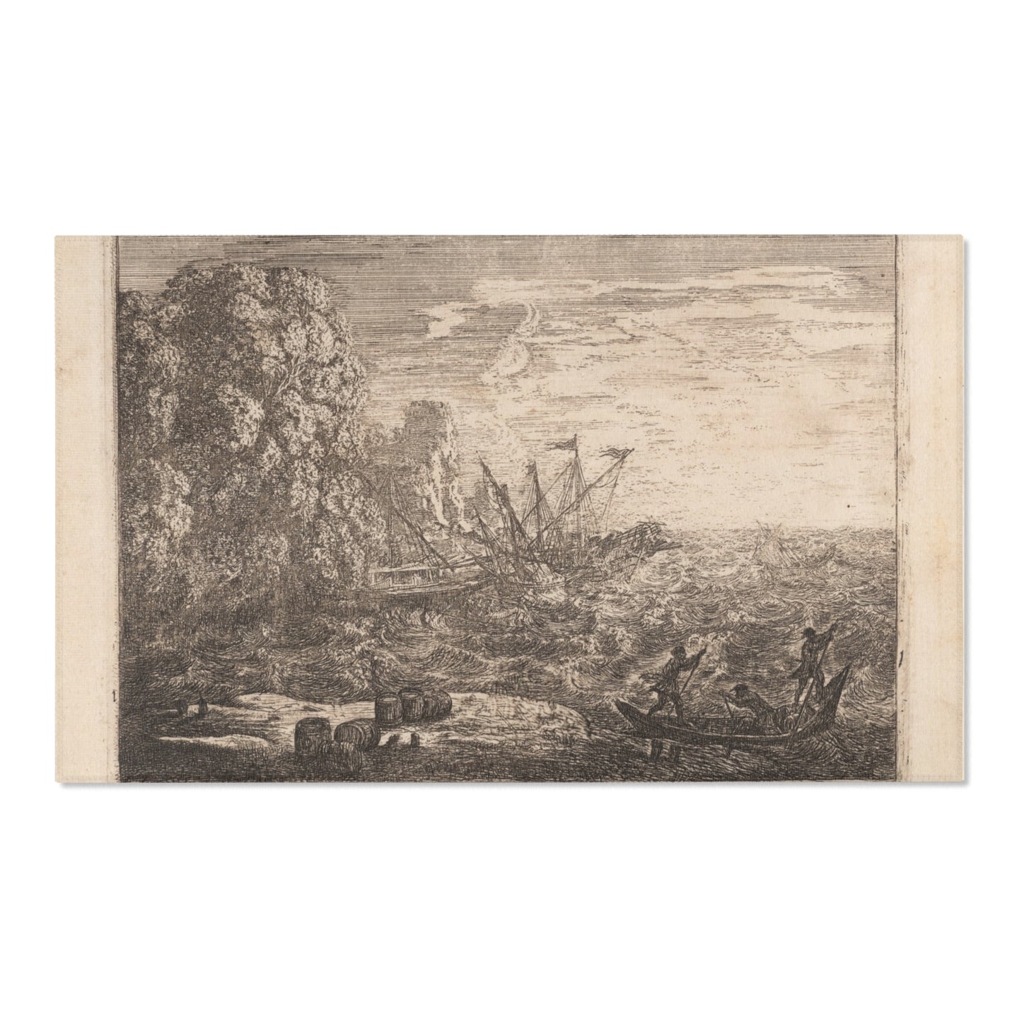 Claude Lorrain - The Tempest | Area Rug