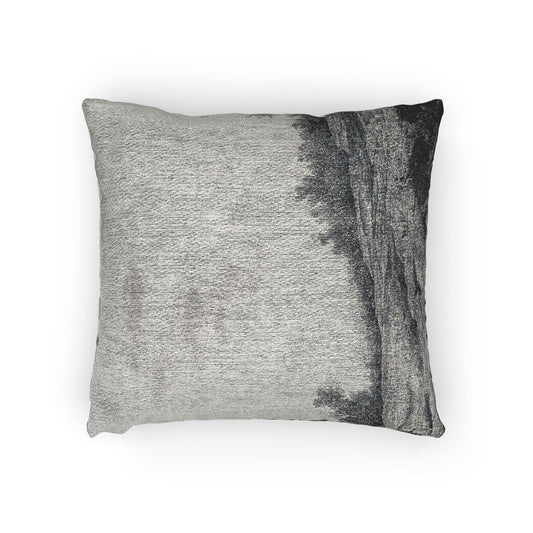 Spring Landscape — Aelbert Cuyp Woven Pillow