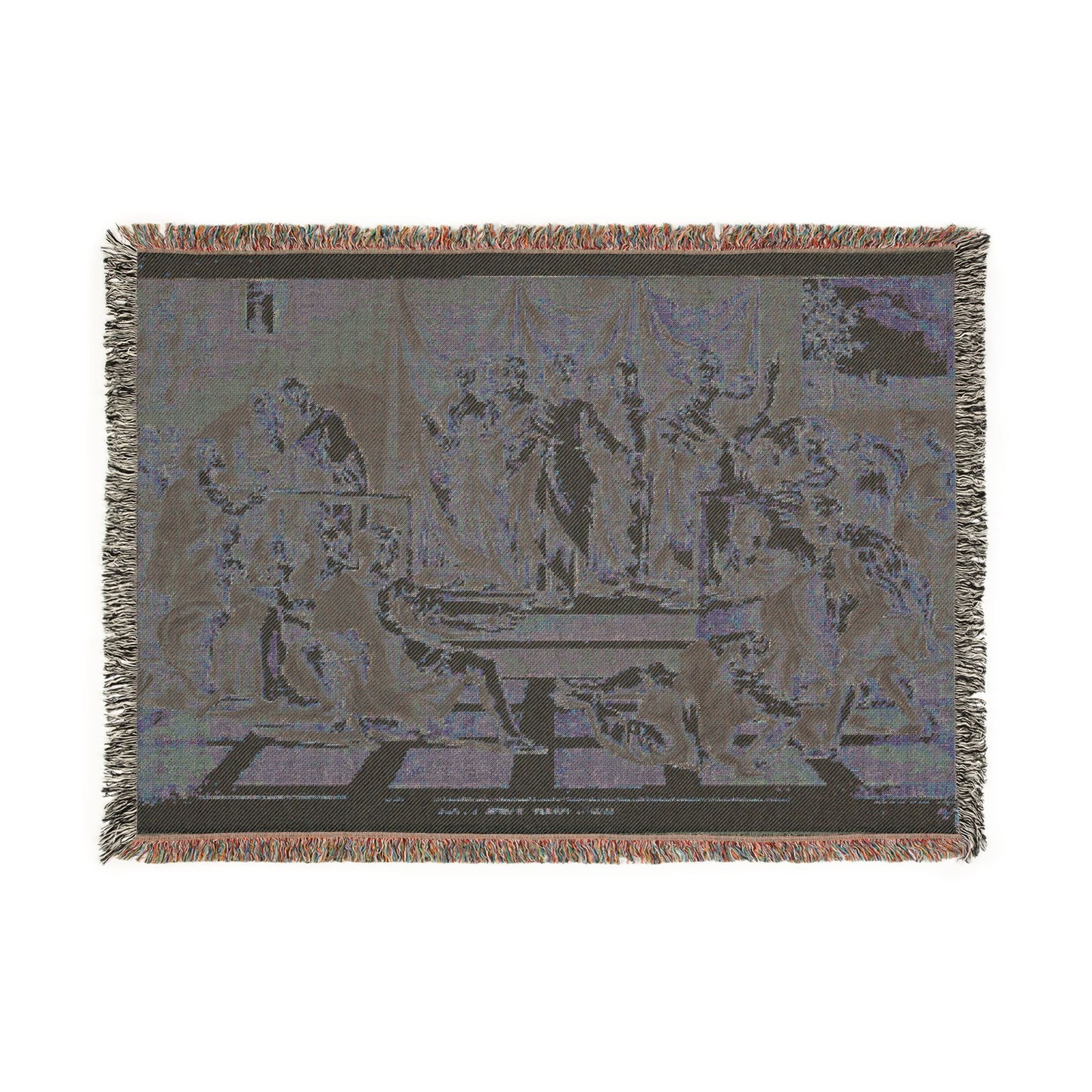 John Constable - Death of Ananias | Woven Tapestry Blanket