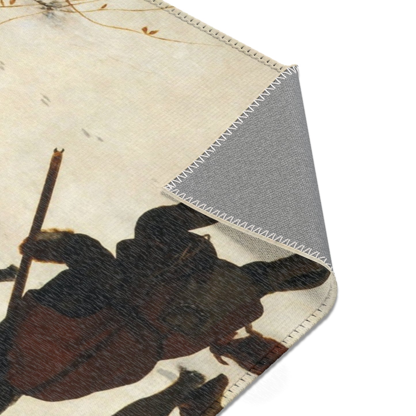 Pieter Bruegel the Elder - Hunters in the Snow (Winter) - Google Art Project | Area Rug