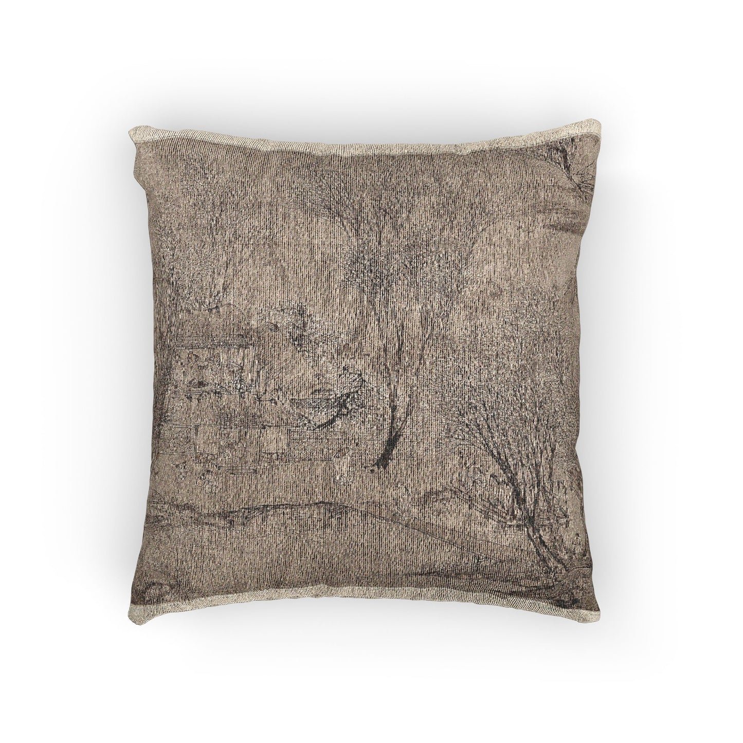 115_new-year-s-day-in-a-village-at-stone-lake | Woven Pillow