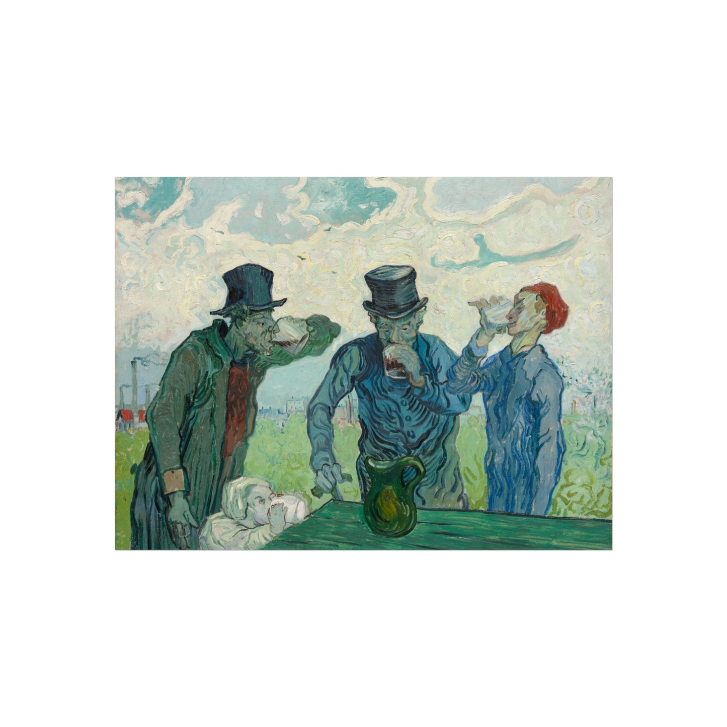 Vincent van Gogh - The Drinkers | Fine Art Poster