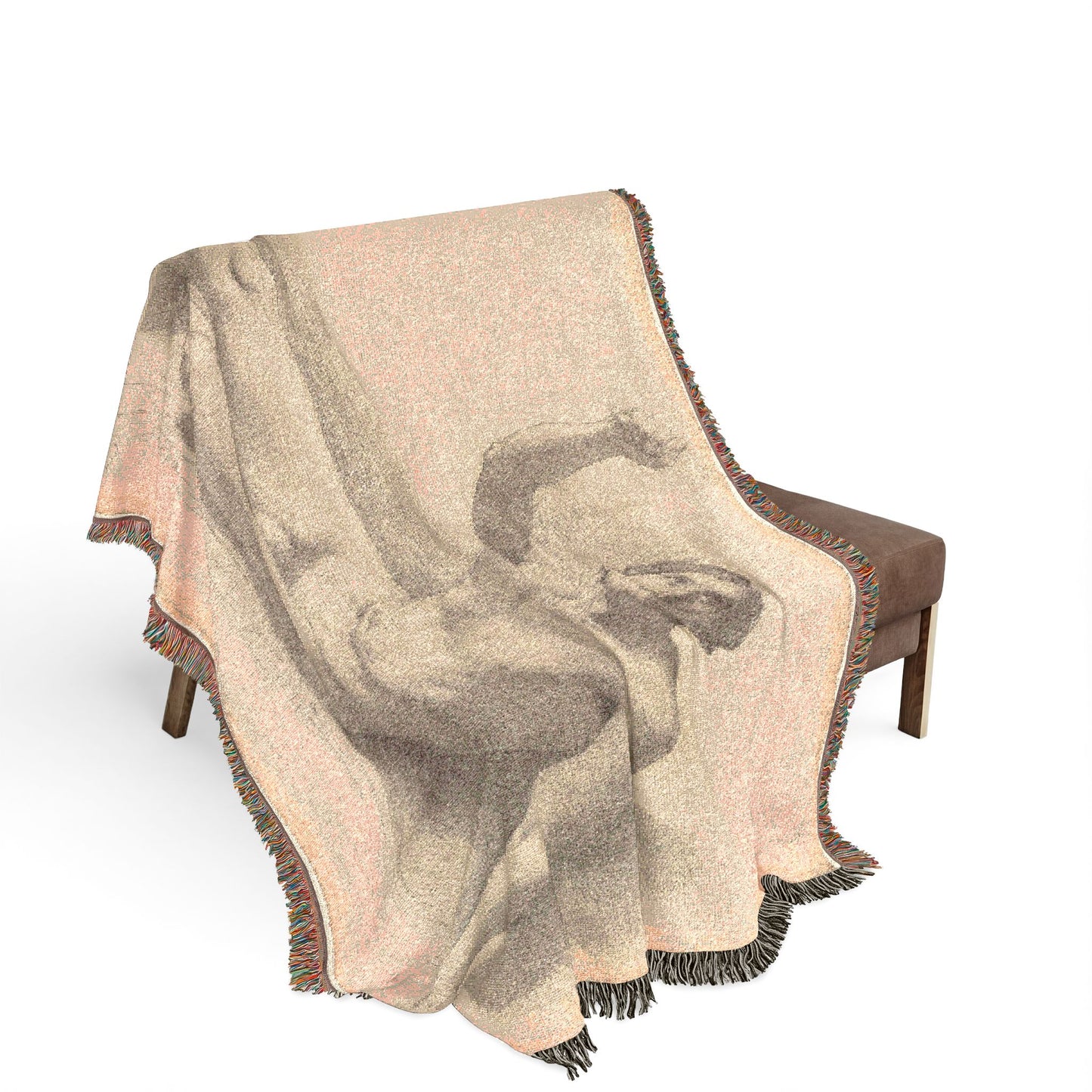 Hilaire Germain Edgar Degas - Study of a Male Nude | Tapestry Blanket