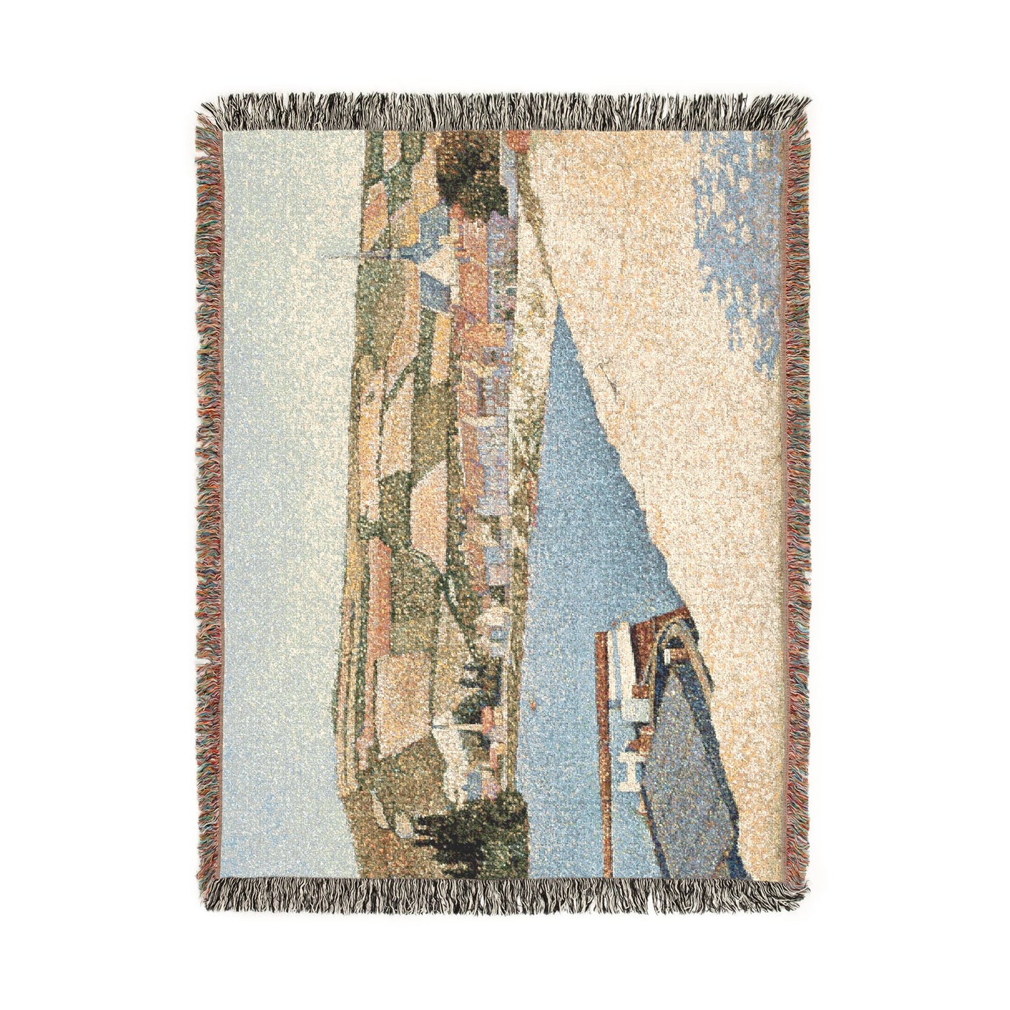 Paul Signac - Les Andelys, Côte d'Aval | Woven Tapestry Blanket