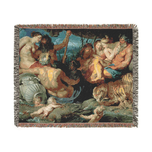 The Four Continents — Rubens Tapestry Blanket